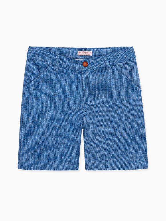 Blue Lucas Boy Shorts