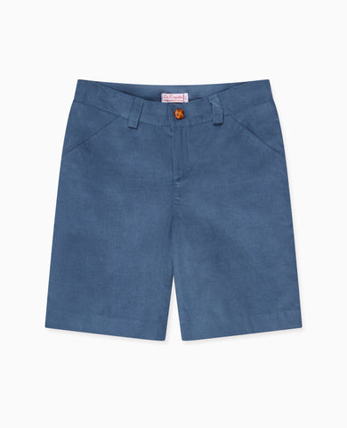 Blue Lucas Corduroy Boy Shorts