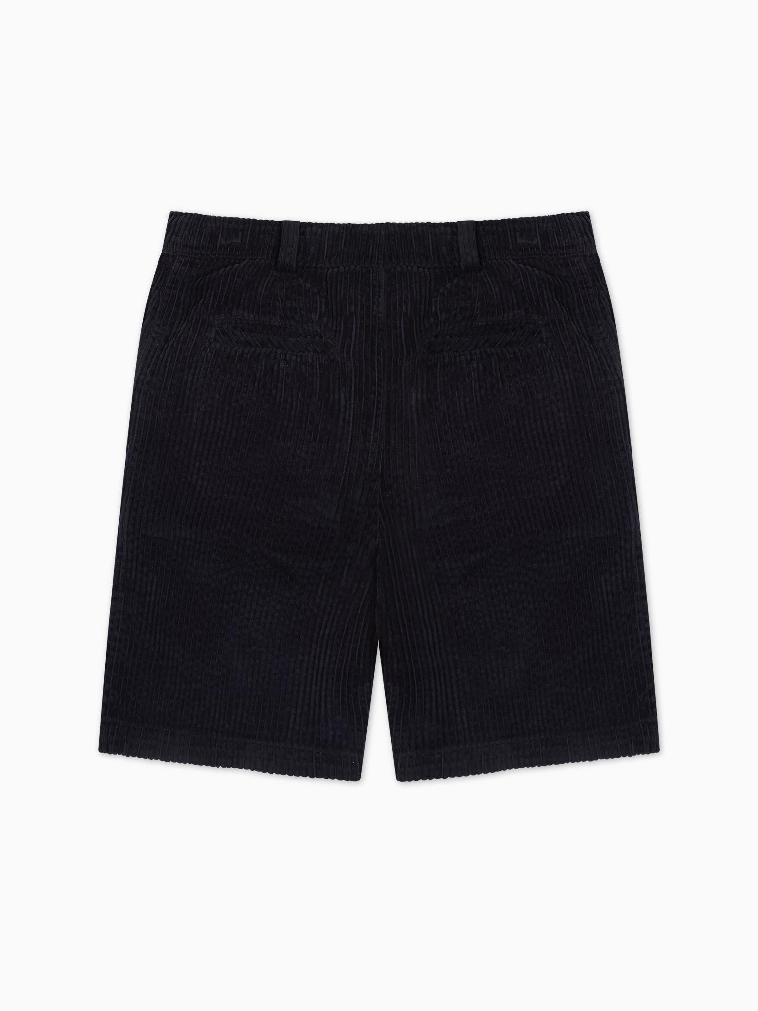 Navy Lucas Corduroy Boy Shorts