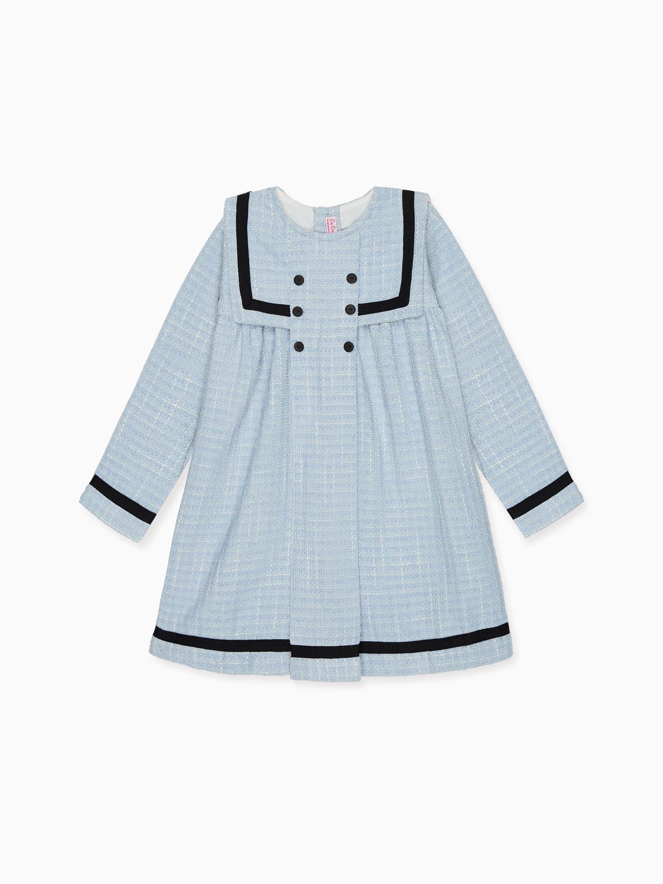 Dusty Blue Lucinda Girl Empire Dress