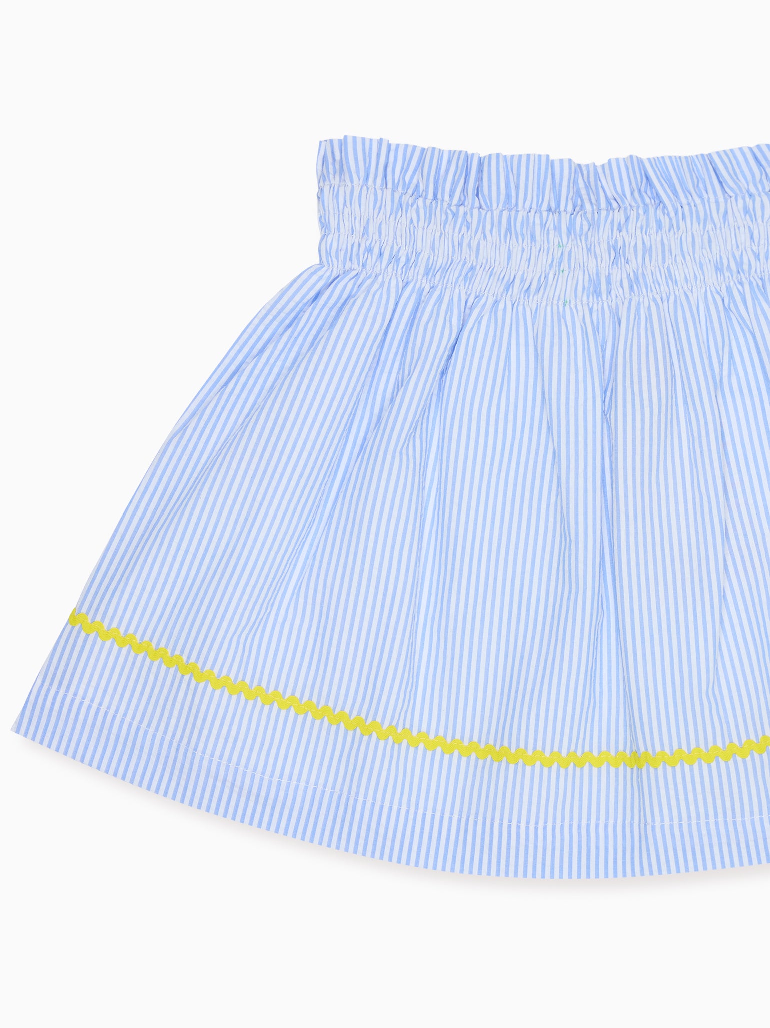 Blue Stripe Luna Girl Skirt