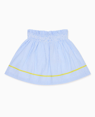 Blue Stripe Luna Girl Skirt