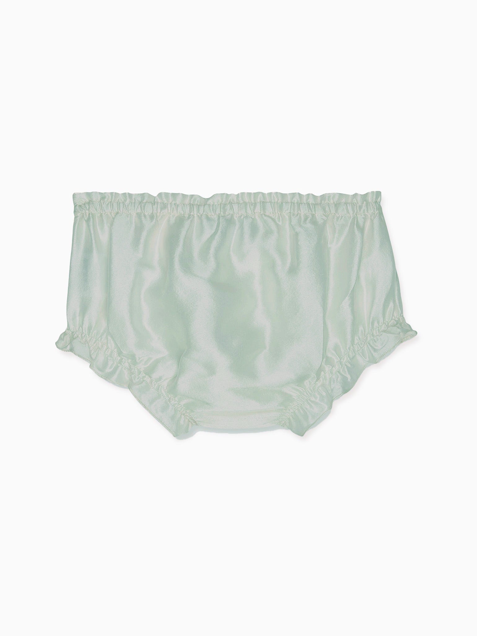 Sage Manon Silk Ceremony Baby Girl Bloomers