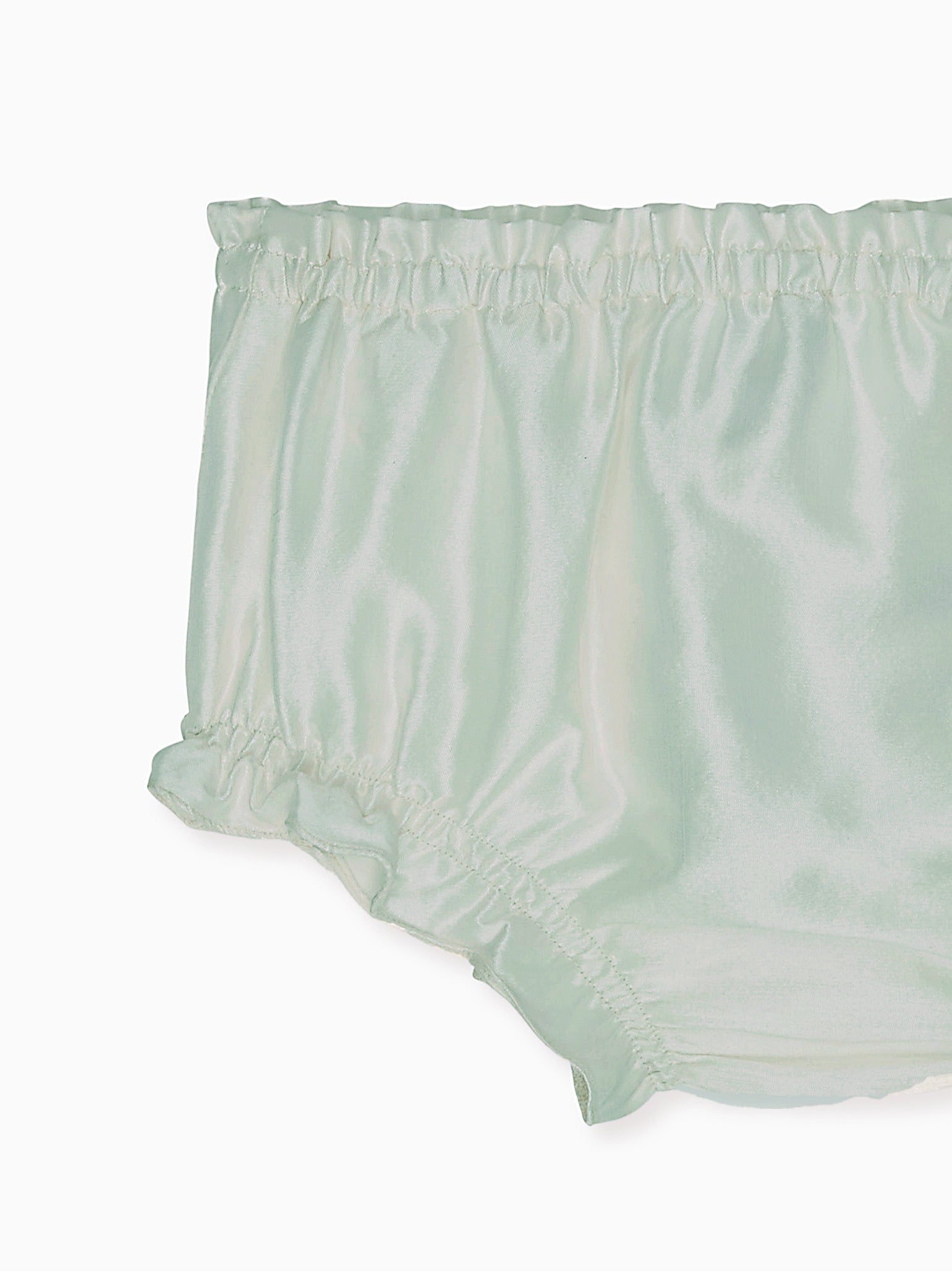 Sage Manon Silk Ceremony Baby Girl Bloomers