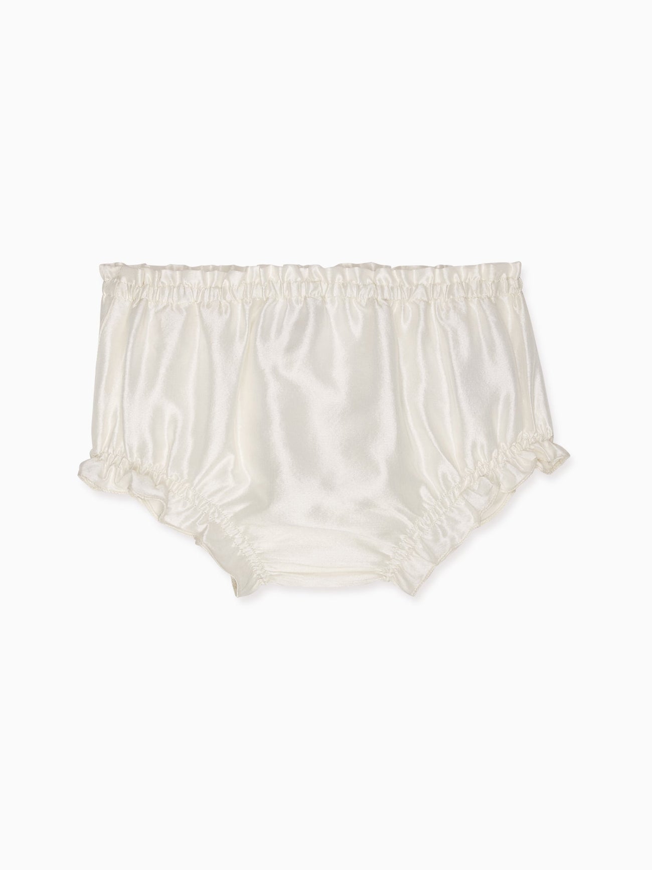 Ivory Manon Silk Ceremony Baby Girl Bloomers