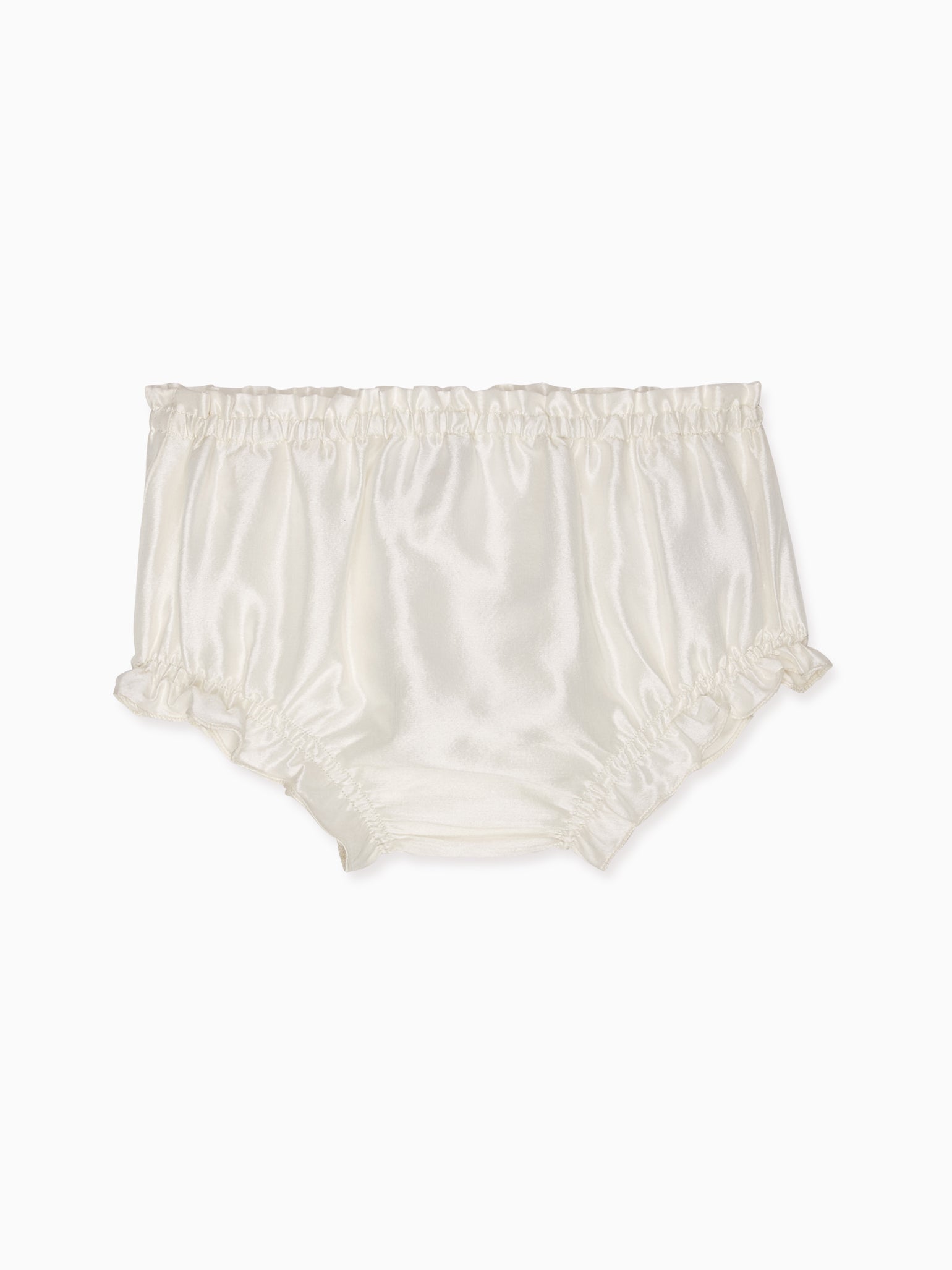 Ivory Manon Silk Ceremony Baby Girl Bloomers
