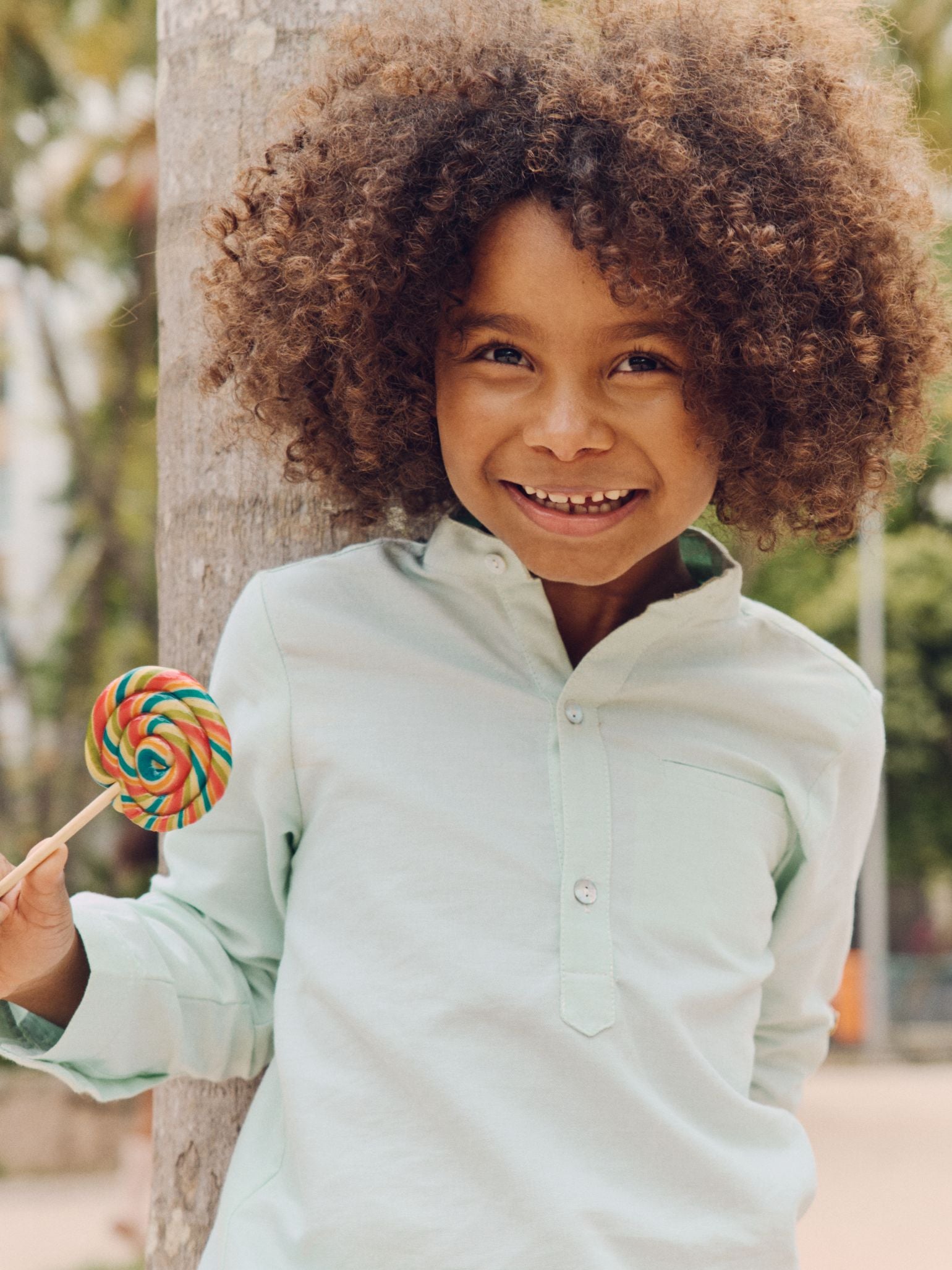 Sage Mateo Long Sleeve Boy Shirt