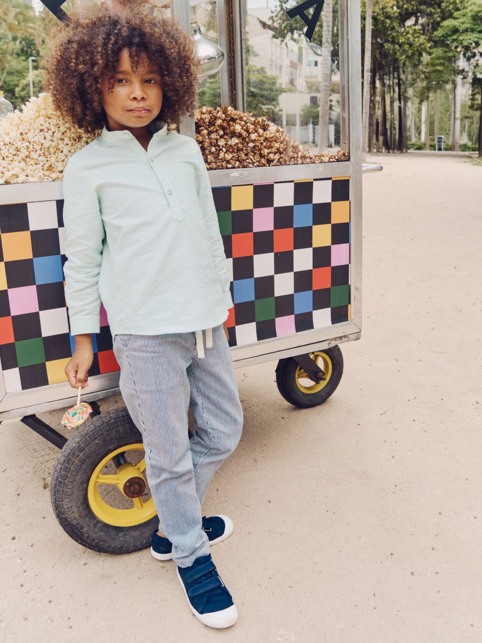 Sage Mateo Long Sleeve Boy Shirt