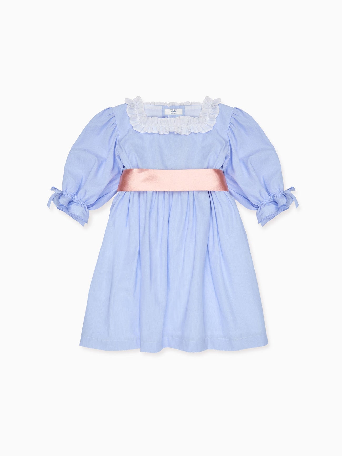 Nicky Hilton x La Coqueta Blue Stripe Milou Girl Dress