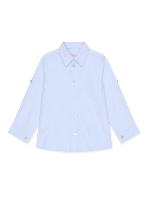 Blue Nico Long Sleeve Boy Shirt