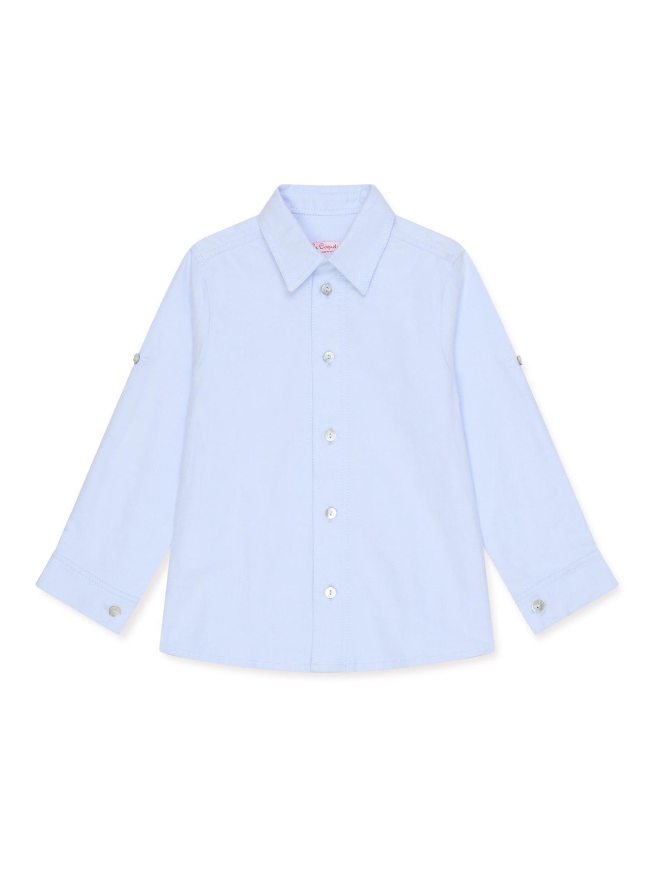 Blue Nico Long Sleeve Boy Shirt