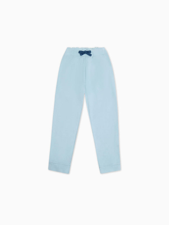 Dusty Blue Sammi Kids Jogging Bottoms