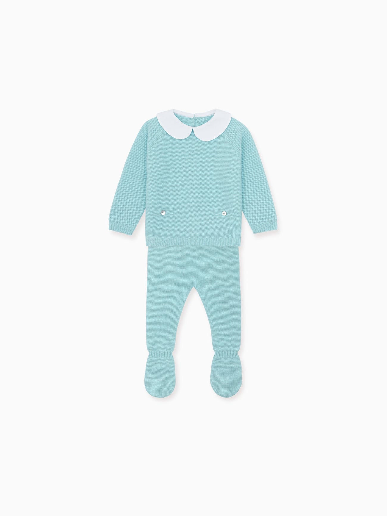 Sage Green Palmira Cashmere Baby Set