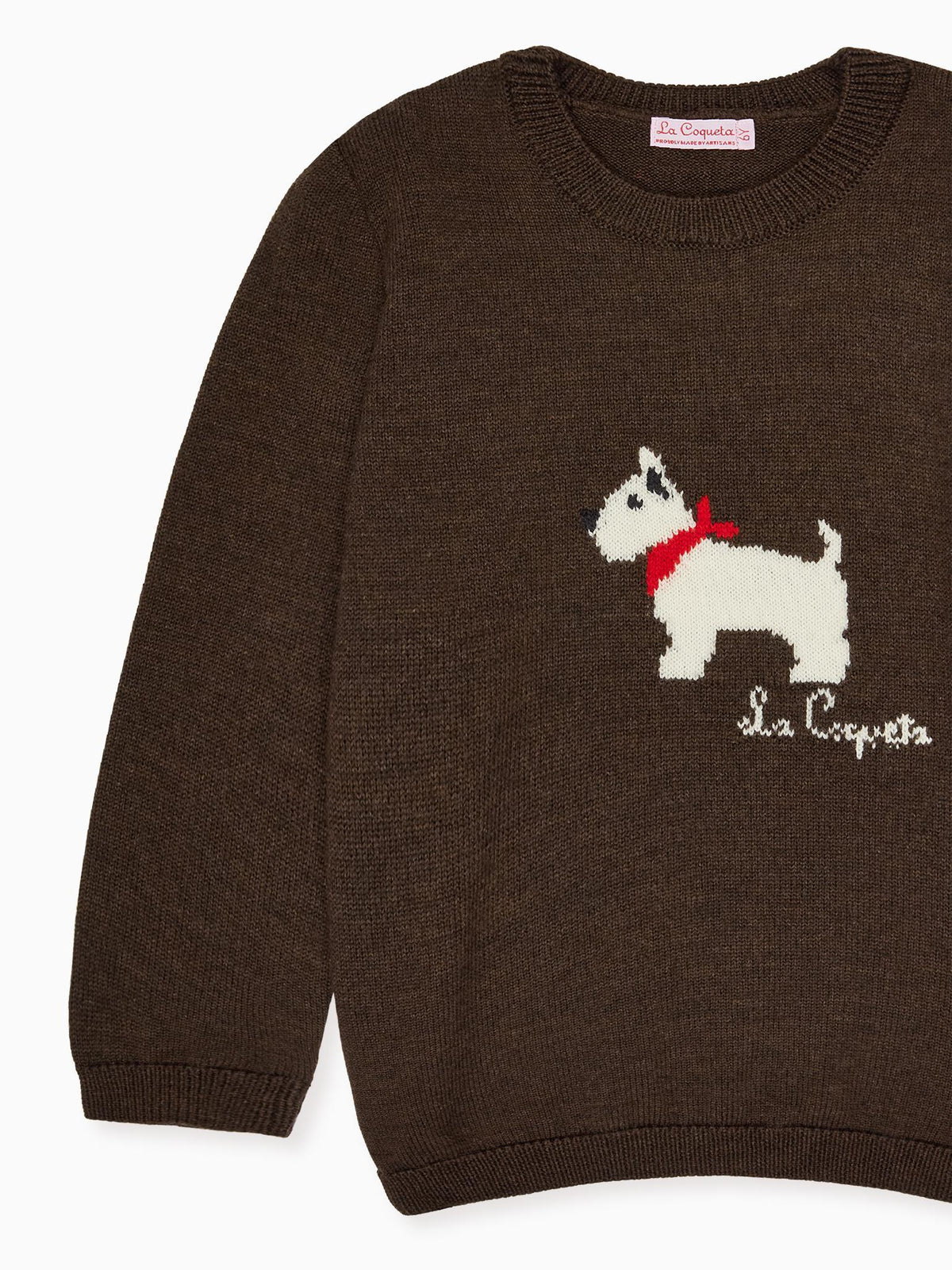 Chocolate Patricio Merino Kids Jumper