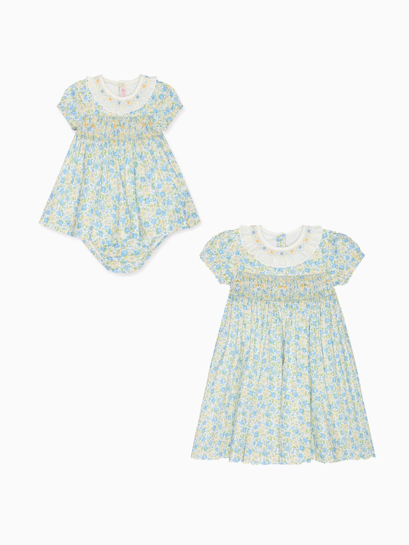 Petra Girl Dress & Baby Set Outfit Bundle