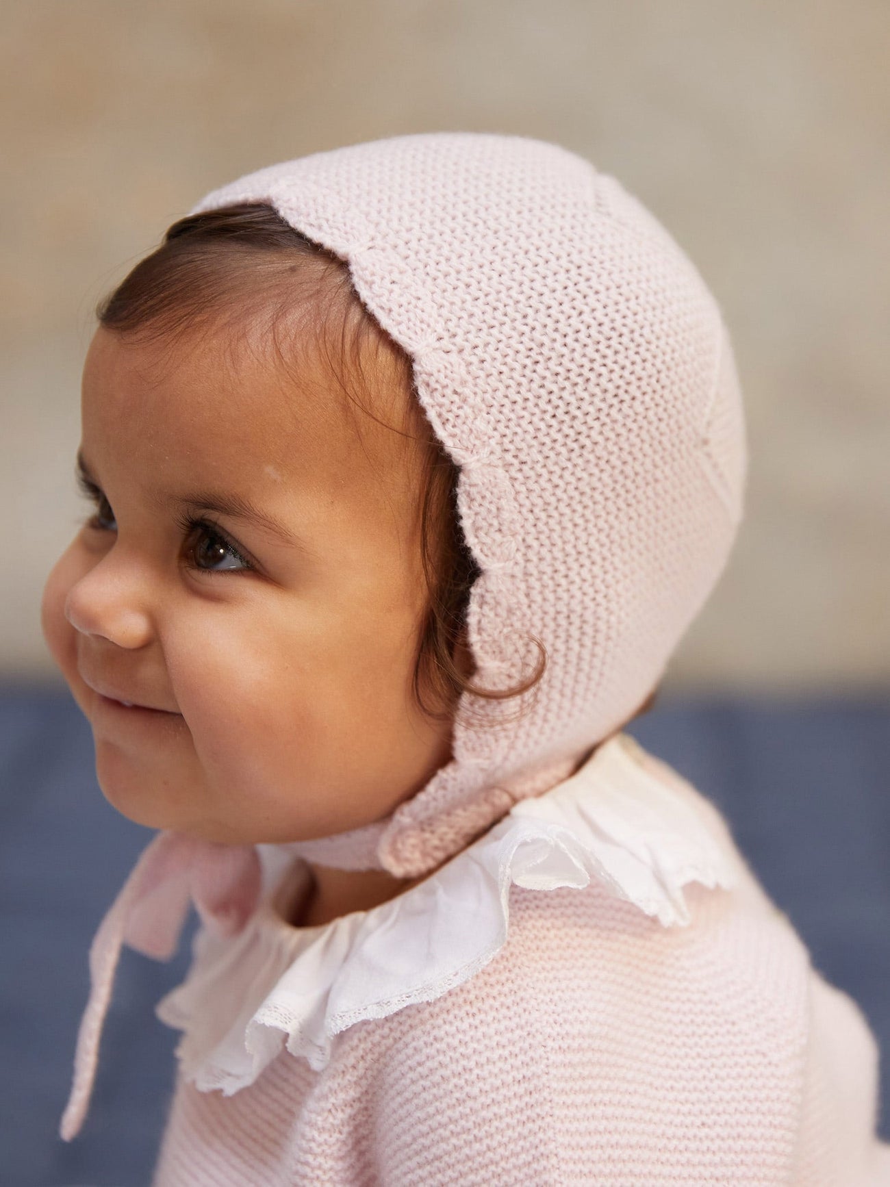 bonnet pompon enfant bleu marine - Kid Ipanema navy Cabaïa : Headict