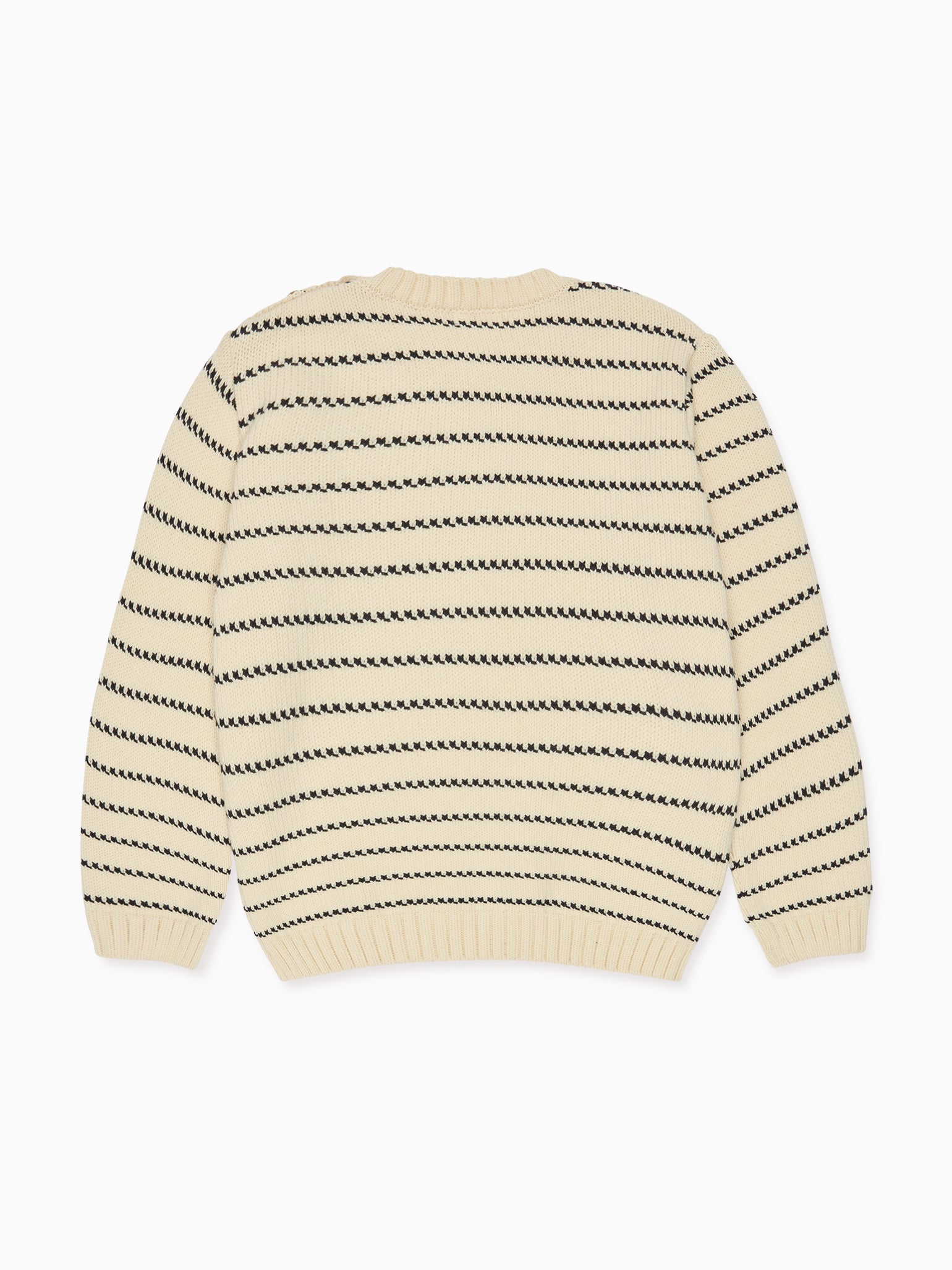 Navy Stripe Raya Cotton Boy Jumper