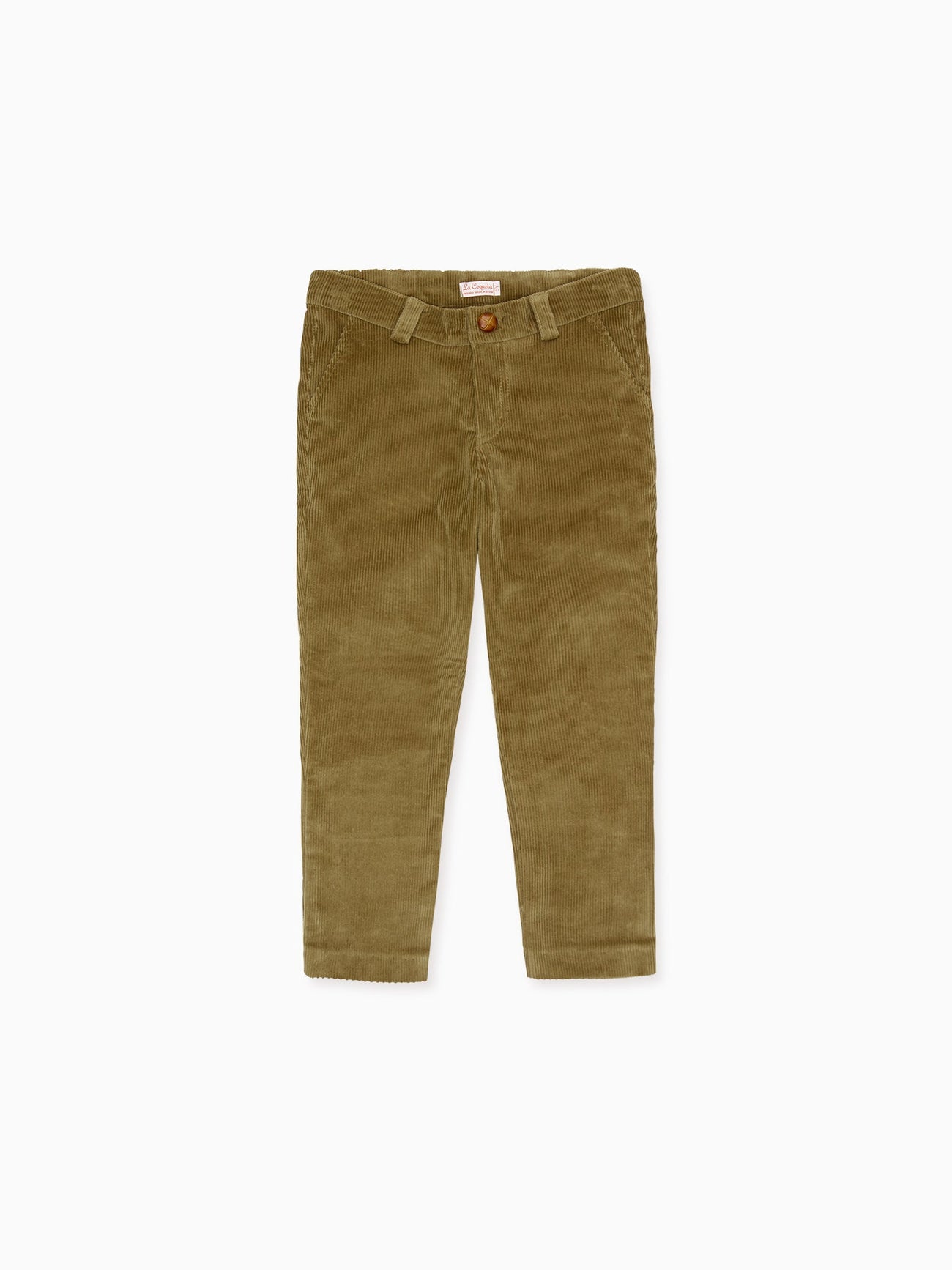 Brown Reinaldo Boy Corduroy Trousers