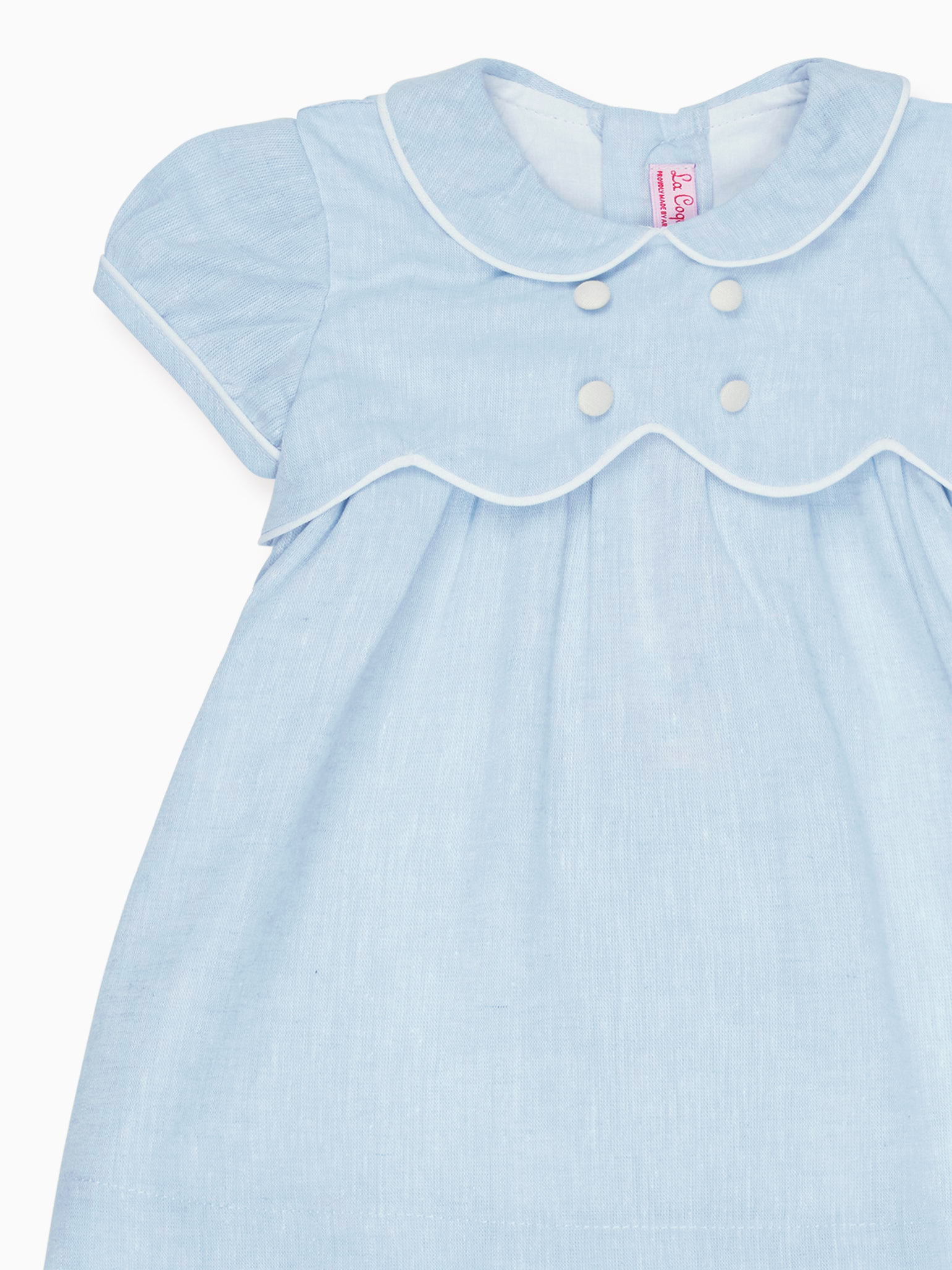 Dusty Blue Romina Baby Girl Set