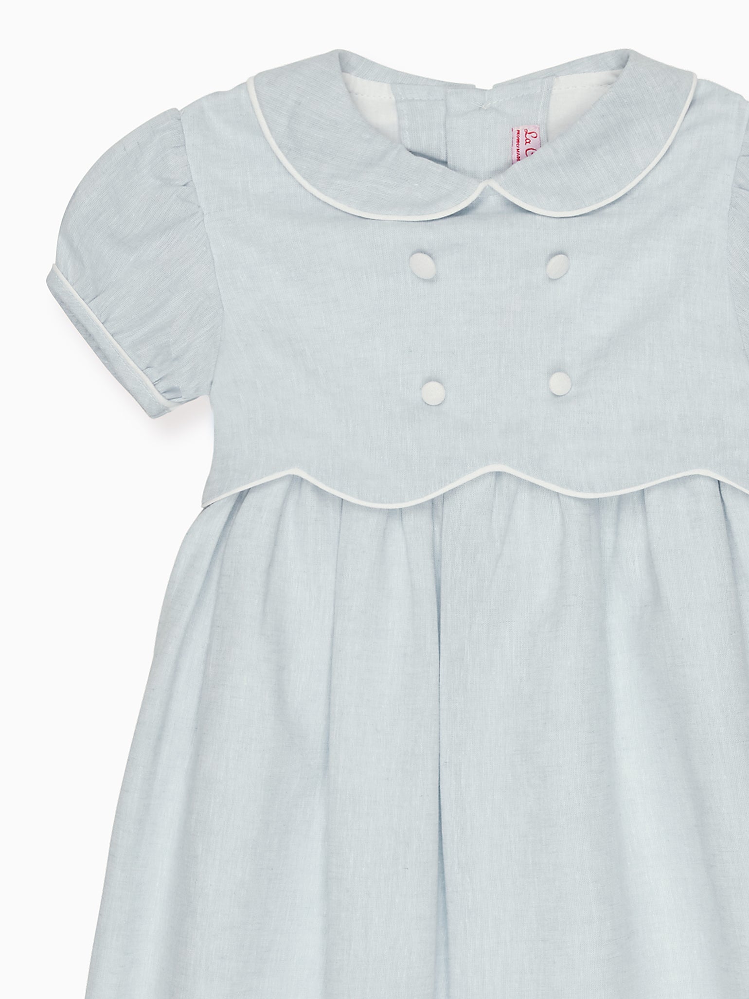 Dusty Blue Romina Girl Dress