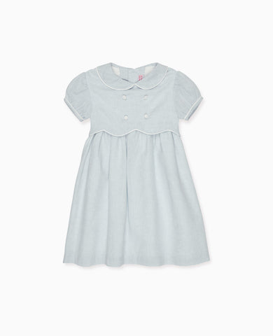 Dusty Blue Romina Girl Dress