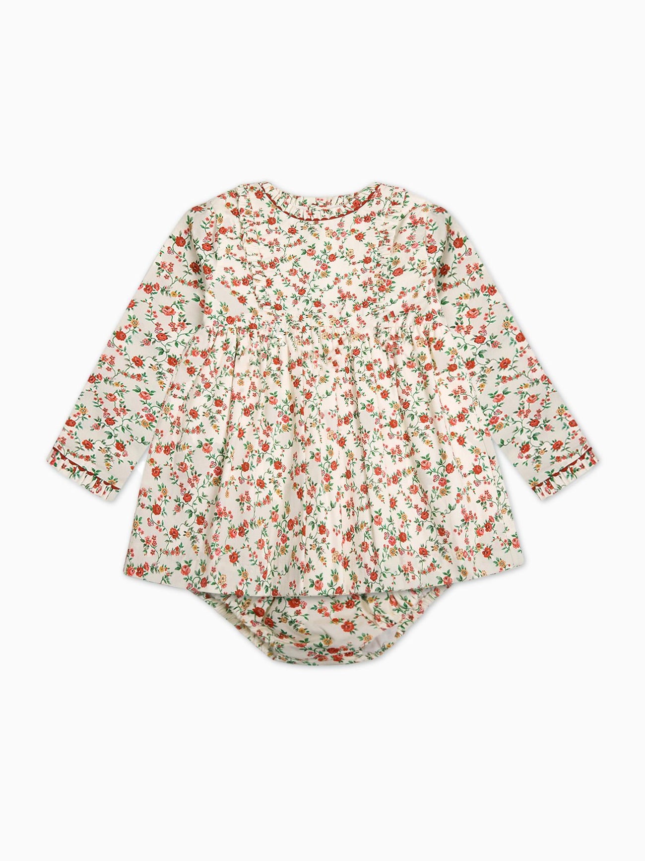 Ivory Floral Rosaura Baby Girl Set