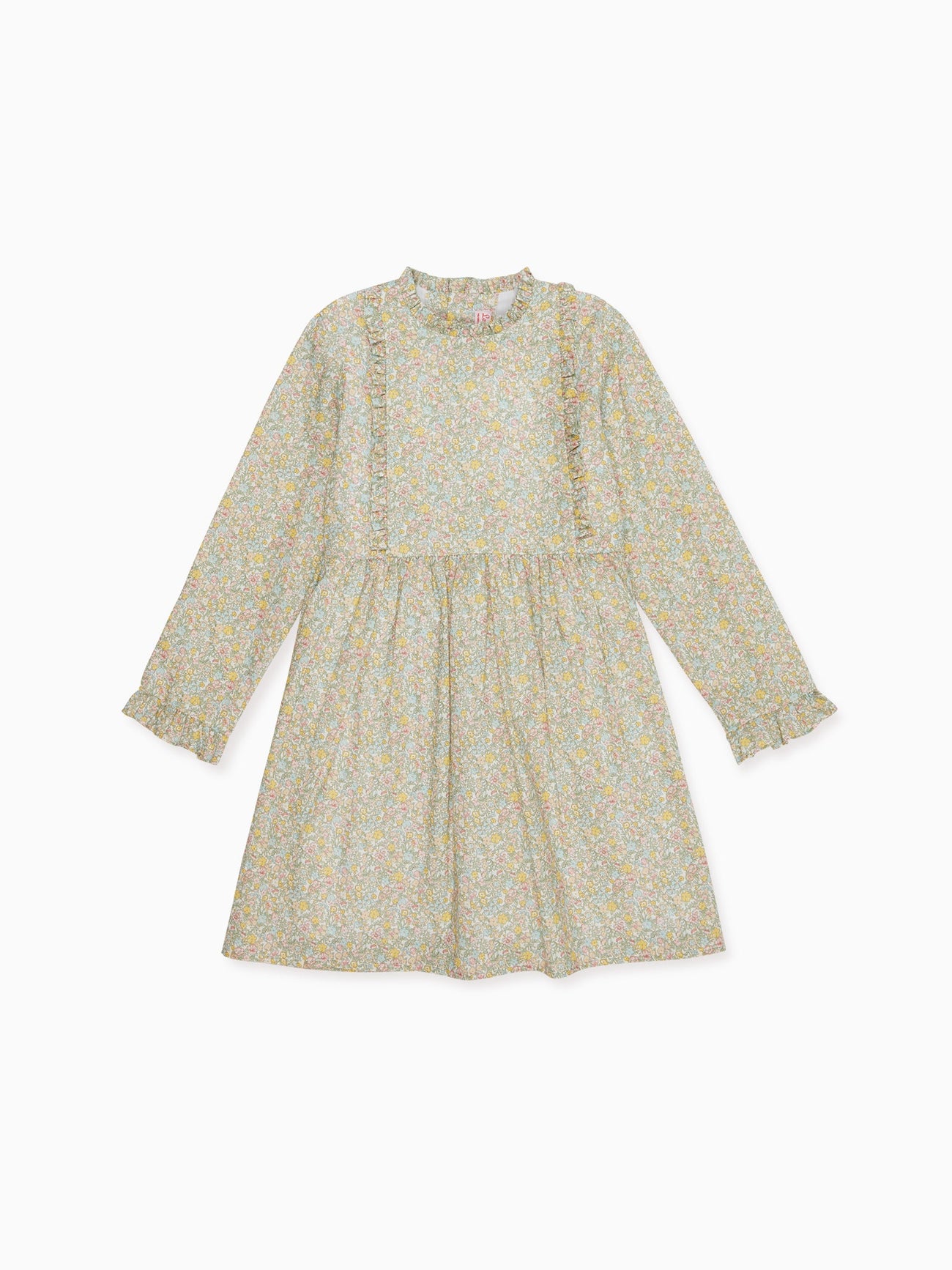 Green Floral Rosaura Girl Dress