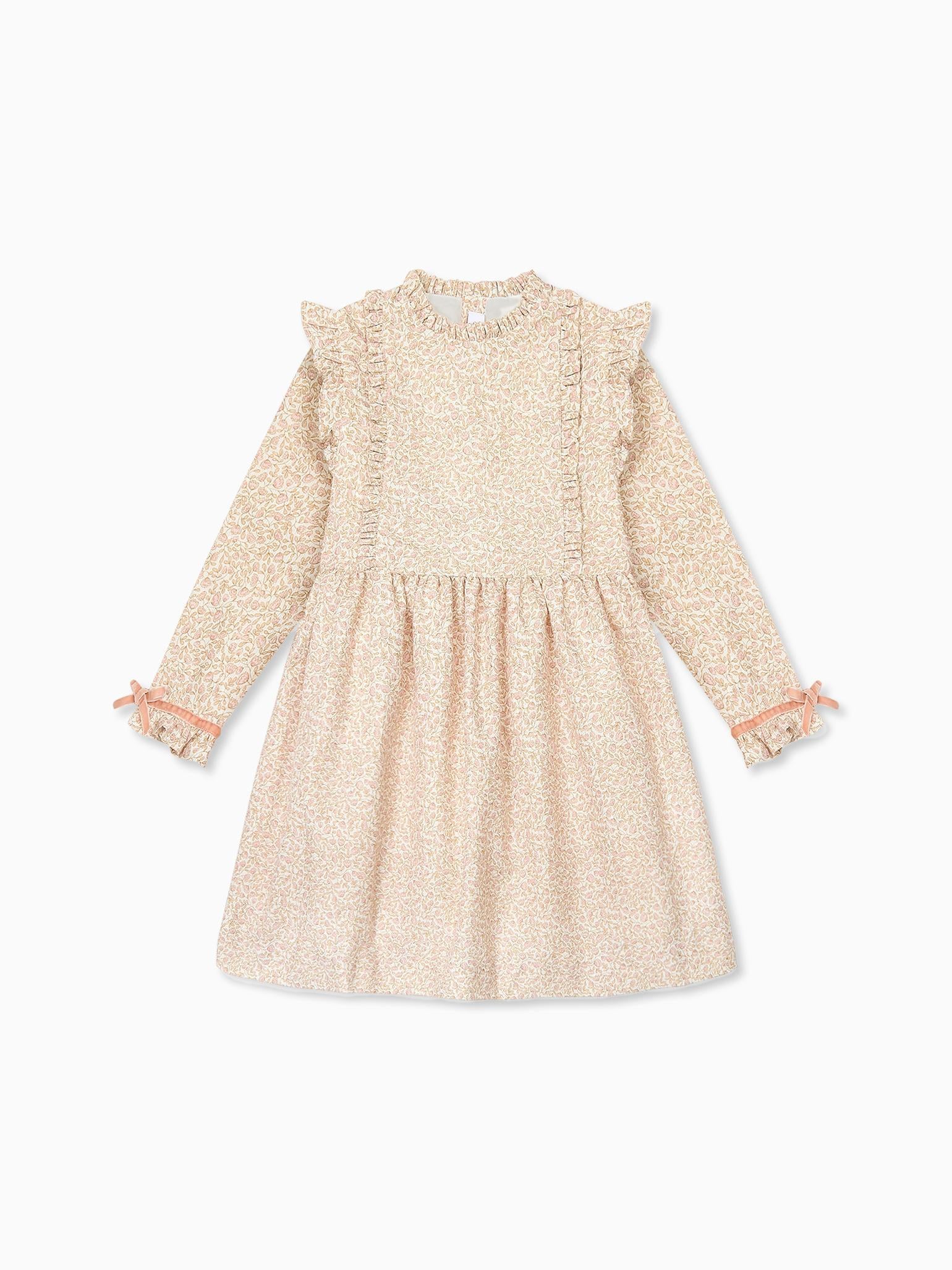 Pink Floral Rosaura Girl Dress