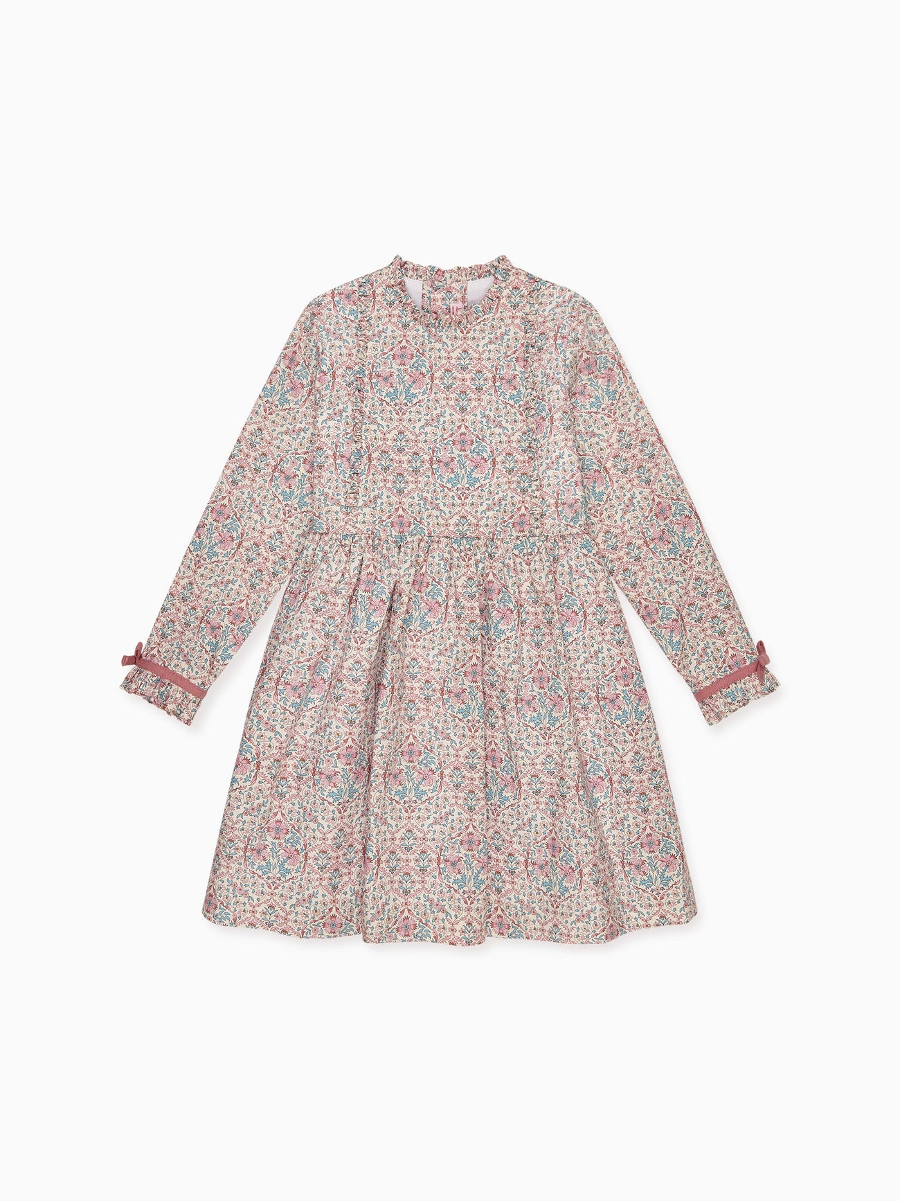 Pink Floral Rosaura Liberty Girl Dress