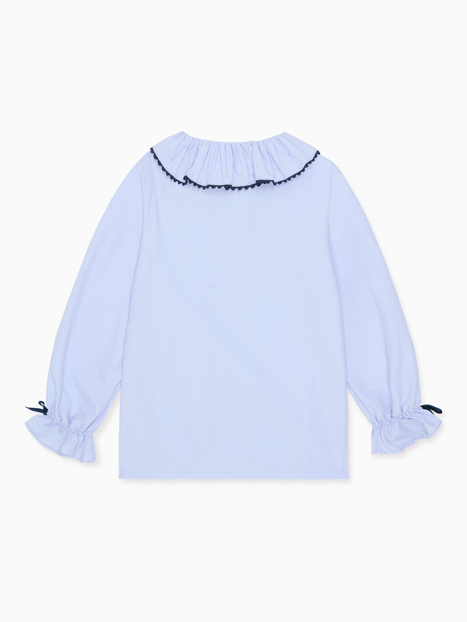 Blue Sacha Girl Long Sleeve Shirt