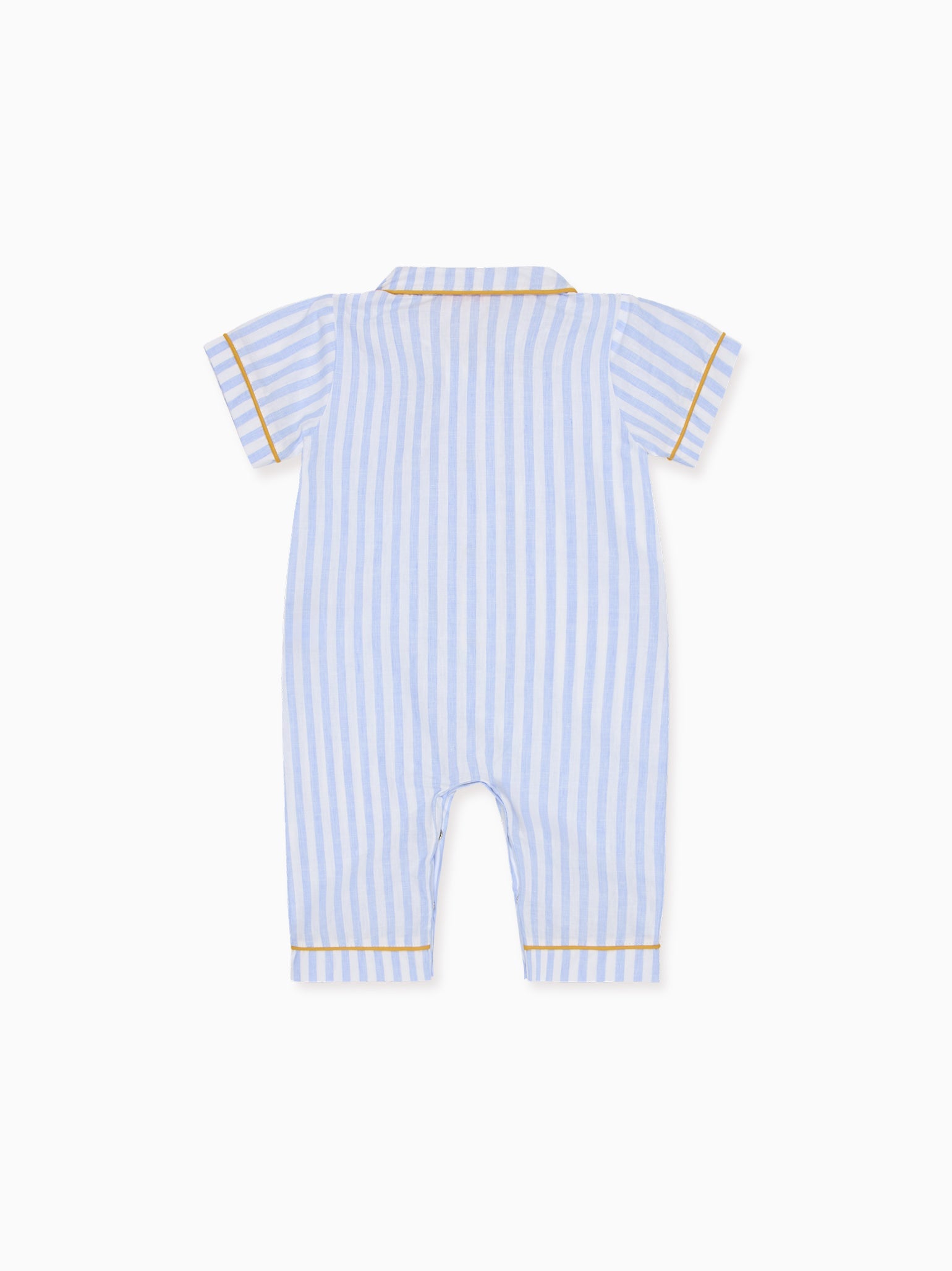 Light Blue Stripe Santana Baby Pyjamas