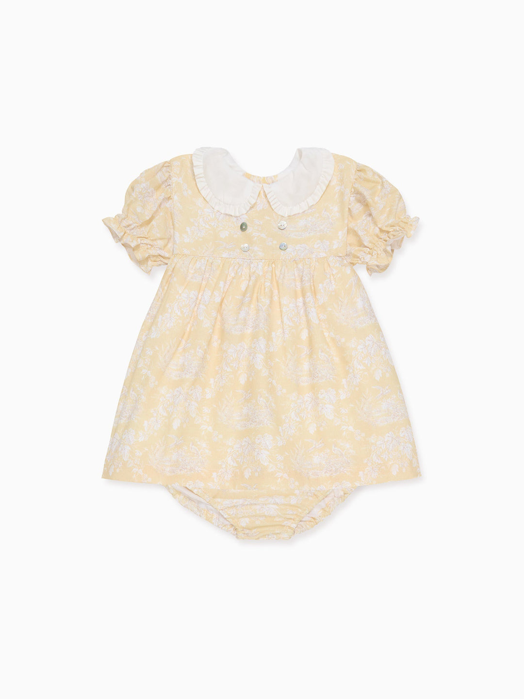 New Dress In New Look For Baby Girl In Yellow Color main image 1