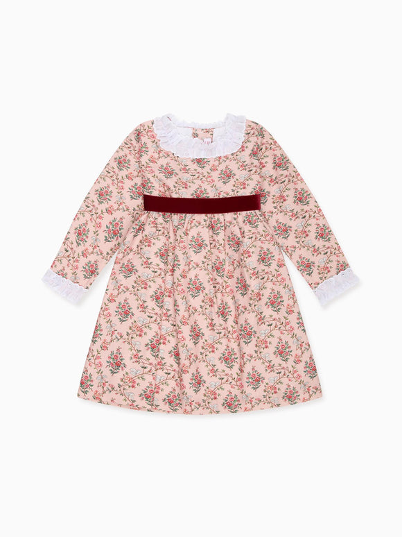 Rose Floral Silas Girl Dress