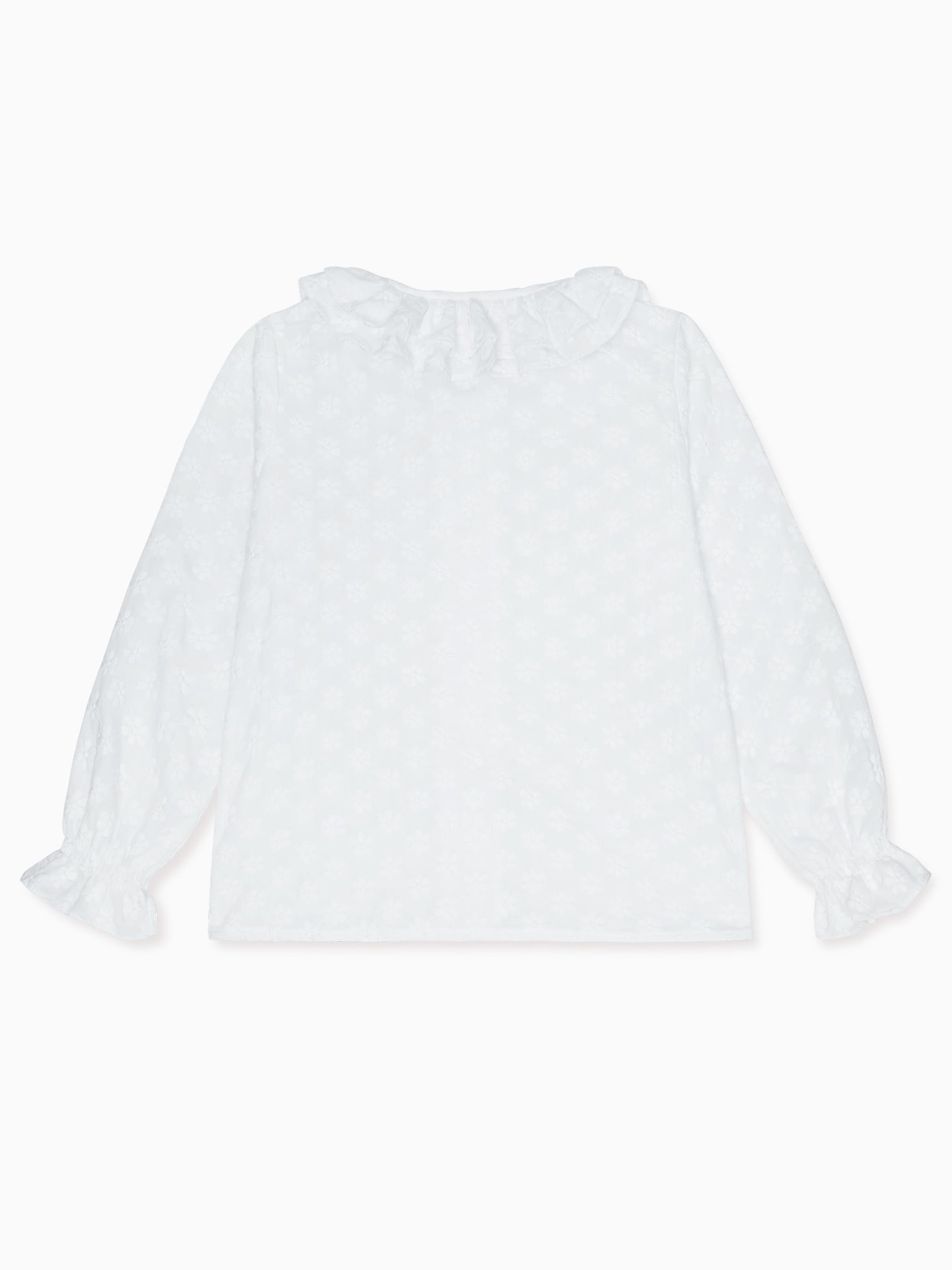 White Solara Girl Cotton Shirt