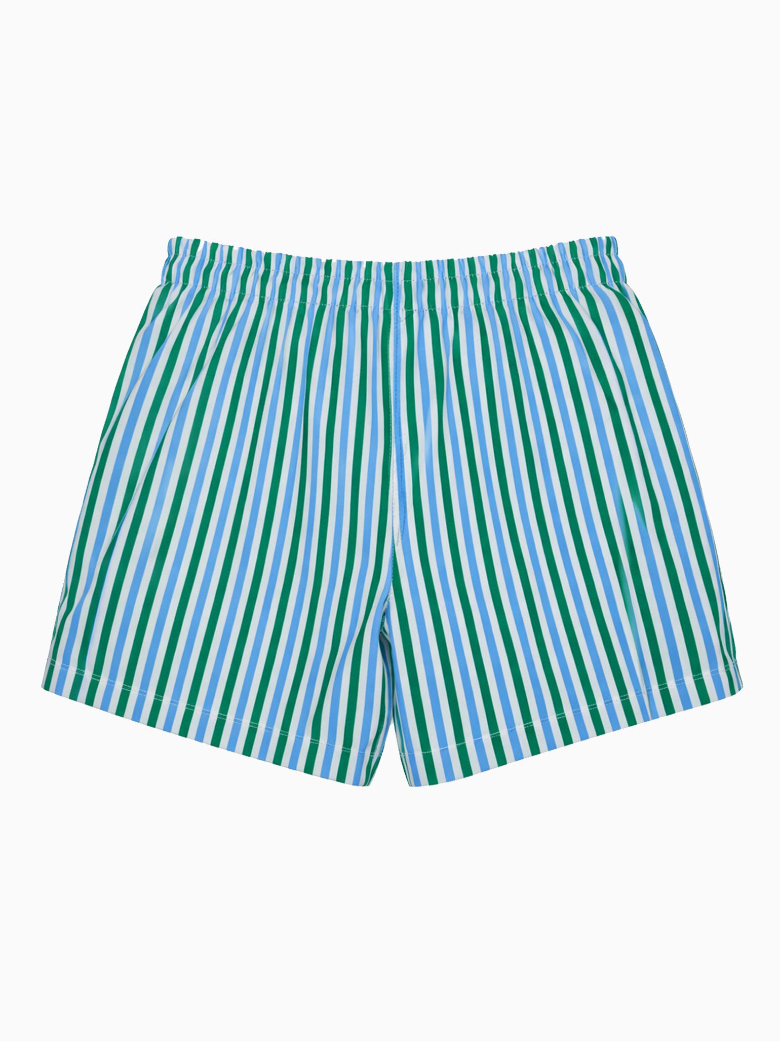 Green Stripe Bravo Boy Swim Short La Coqueta UK La Coqueta Kids Green Stripe Bravo Boy Swim Short La Coqueta UK La Coqueta Kids