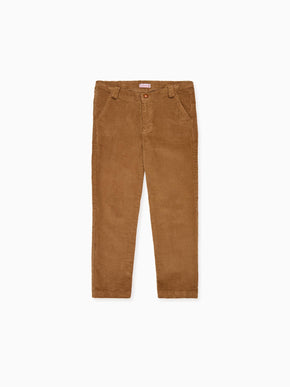 Camel Reinaldo Corduroy Boy Trousers