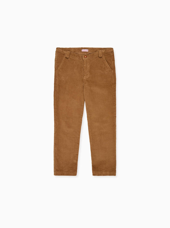 Camel Reinaldo Corduroy Boy Trousers
