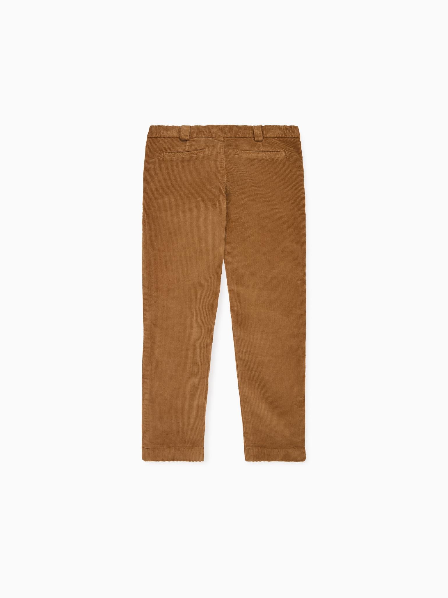Camel Reinaldo Corduroy Boy Trousers