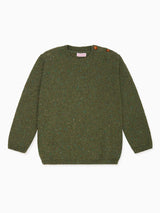 Olive Bromo Merino Boy Jumper