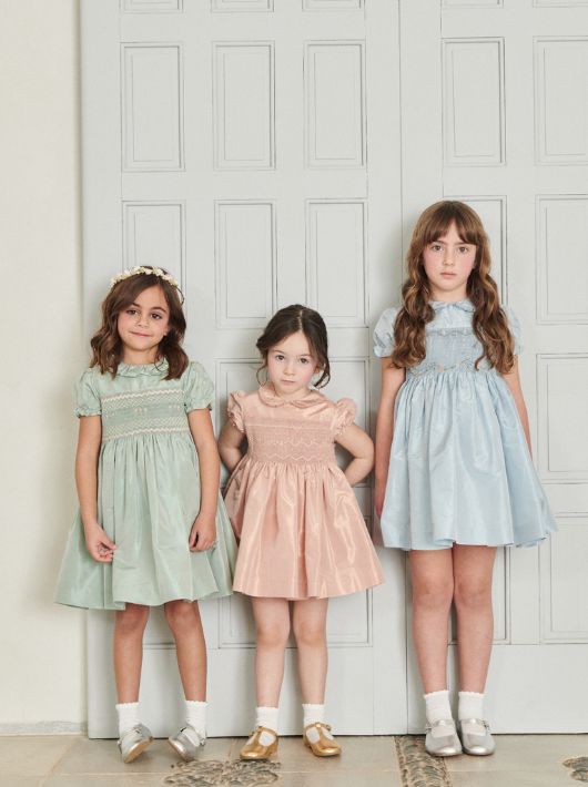 Off White Nelida Baby Girl Shirt | La Coqueta UK – La Coqueta Kids