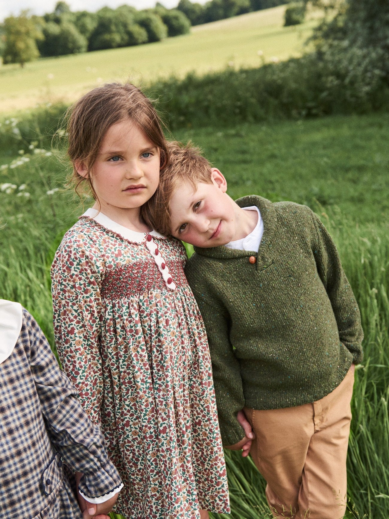 Olive Green Goyo Merino Boy Jumper