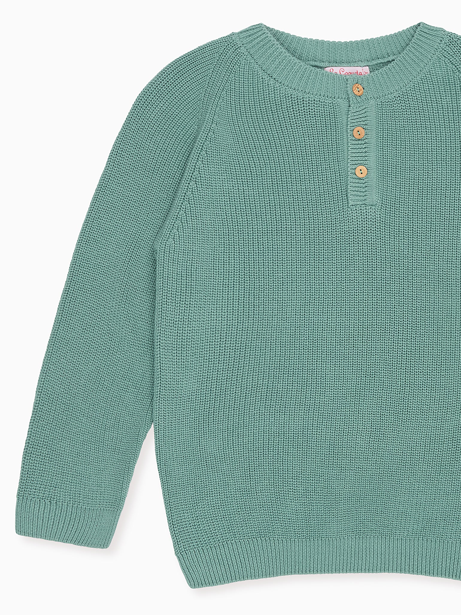 Sage Tristan Cotton Boy Jumper