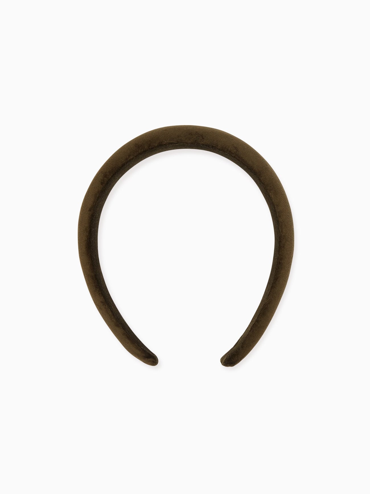 Green Velvet Wide Girl Hairband