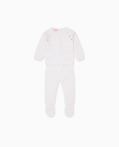 Ivory Zoraida Cashmere Baby Set
