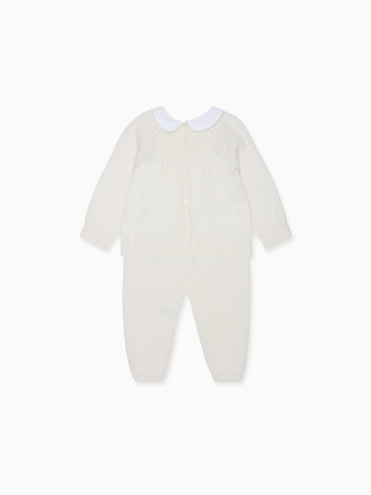 Ivory Noa Merino Baby Knitted Set