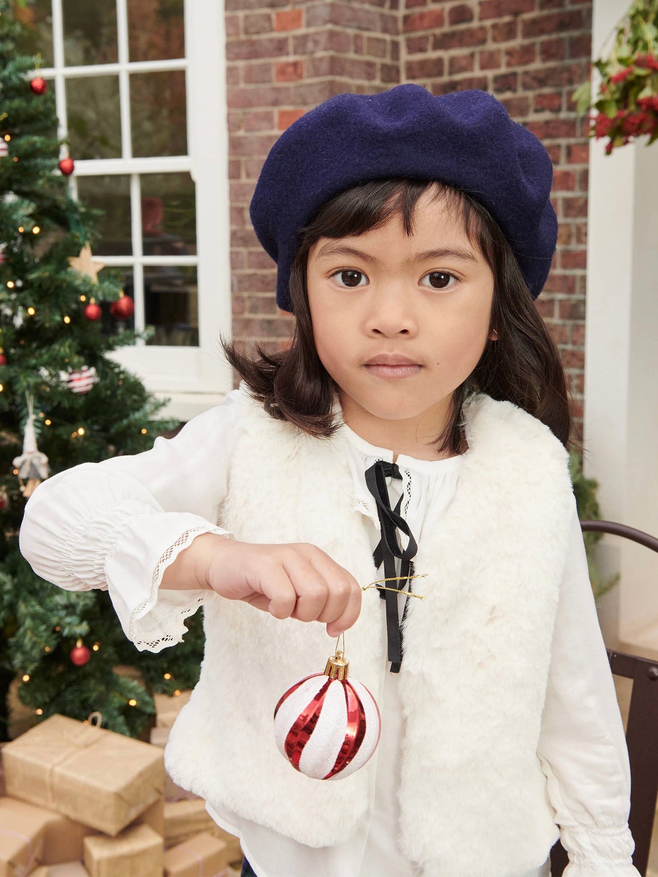 Ivory Marisol Girl Gilet