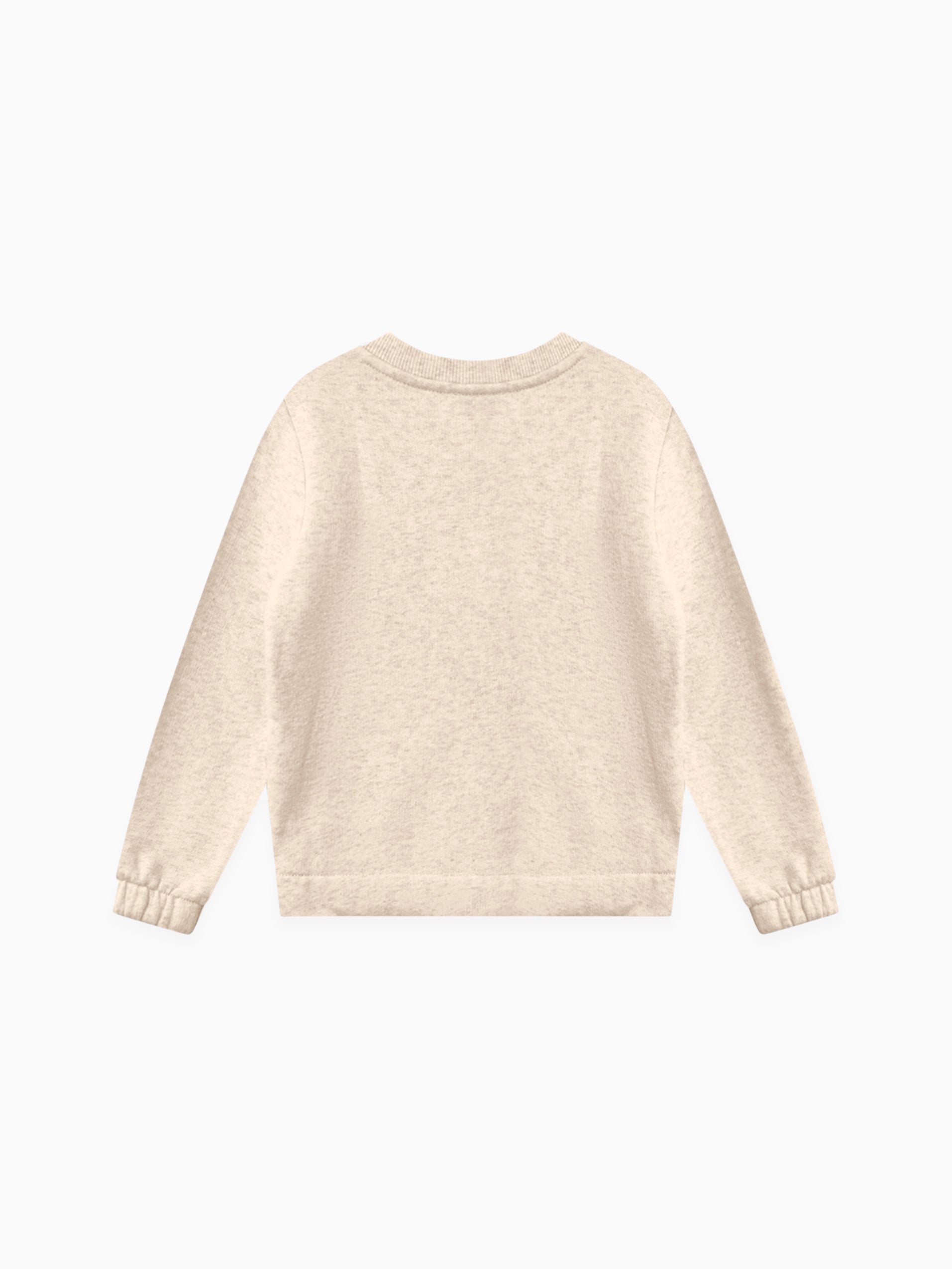 Oatmeal Melange Allyson Baby Sweatshirt