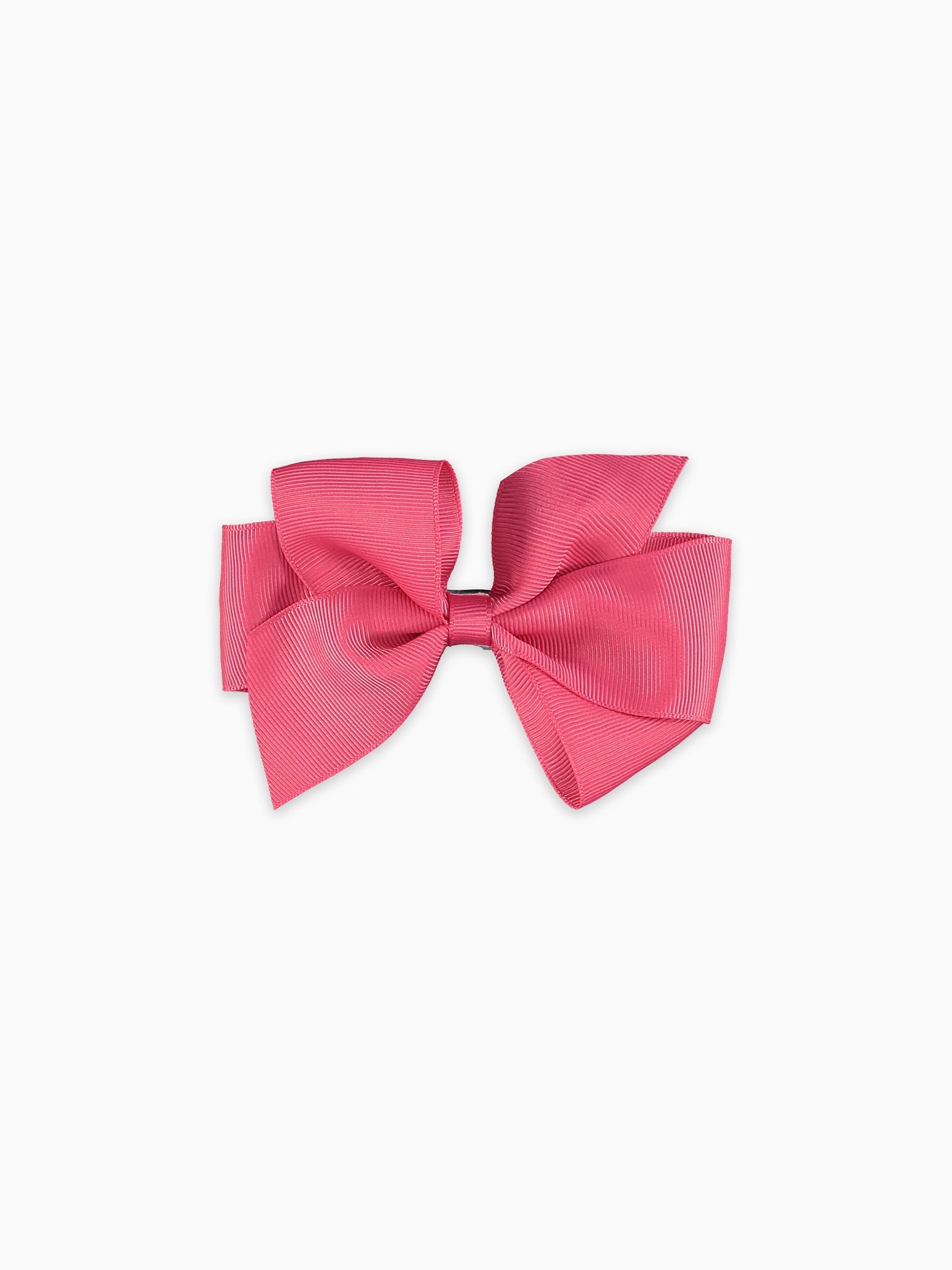 Fuchsia Big Bow Girl Clip