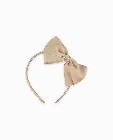 Camel Big Bow Girl Headband