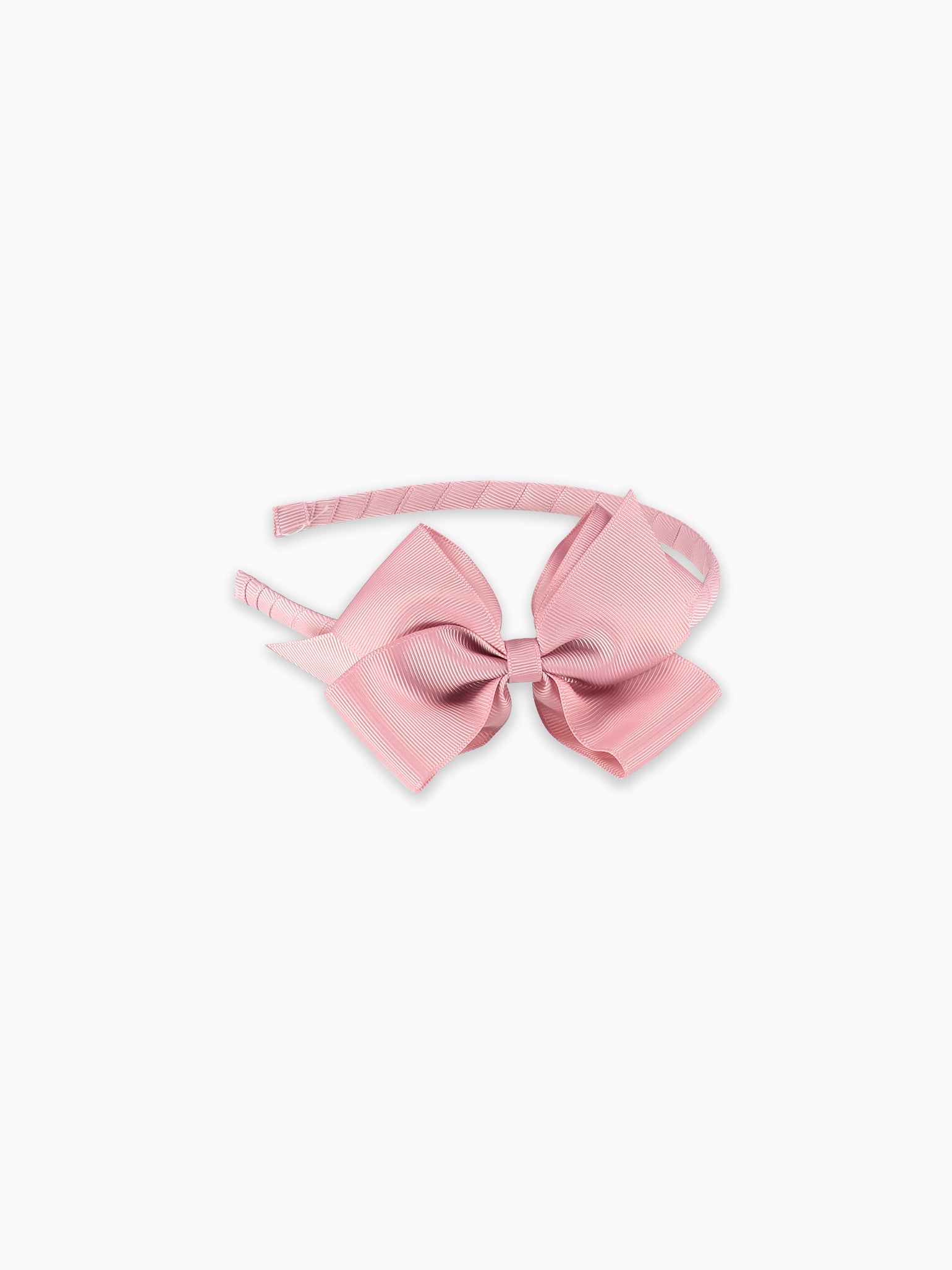 Dusty Pink Big Bow Girl Headband